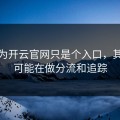 你以为开云官网只是个入口，其实它可能在做分流和追踪